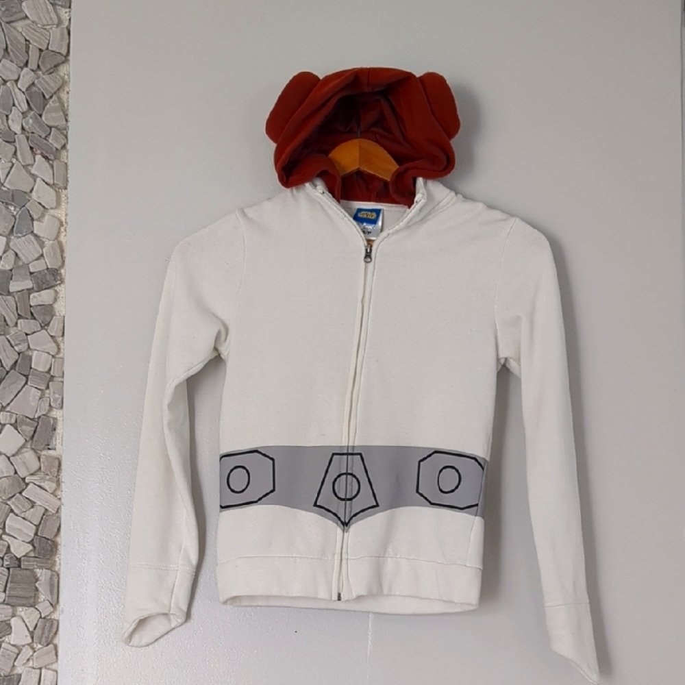 Star Wars Hoodie Womans Small Princess Leia Cosplay Gamer Festival